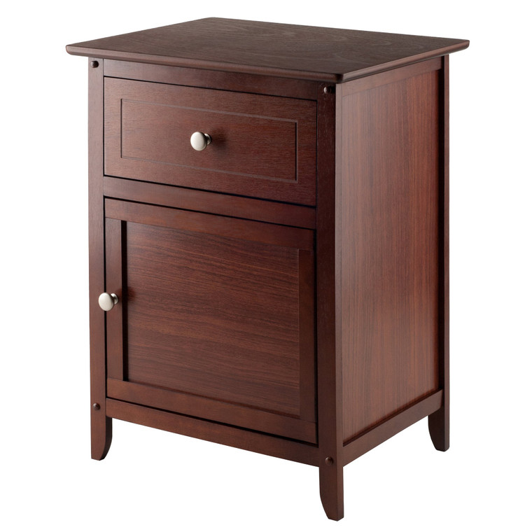 Winsome Eugene Accent Table/ Nightstand- Walnut 94215