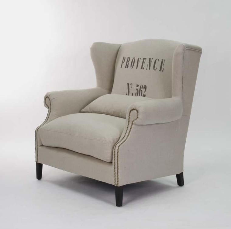 Zentique Napoleon Half Wingback Chair - CF076 L002 A003 #25