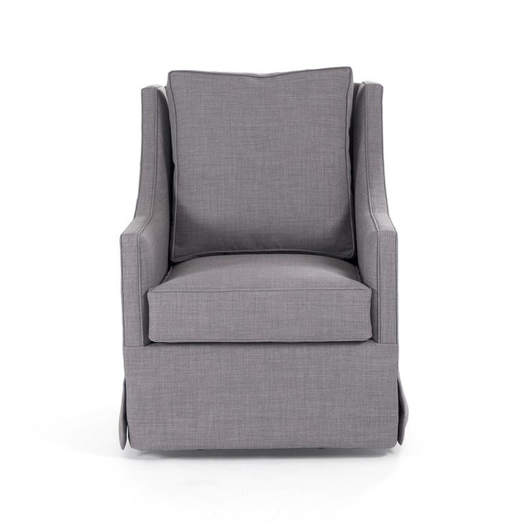 Zentique Carrie Gray Chair - ZF031