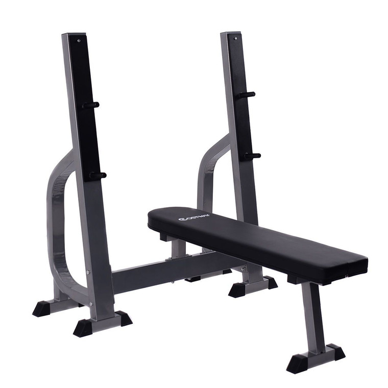 Costway Weight Lifting Flat Bench Sit Up Board SP35355+