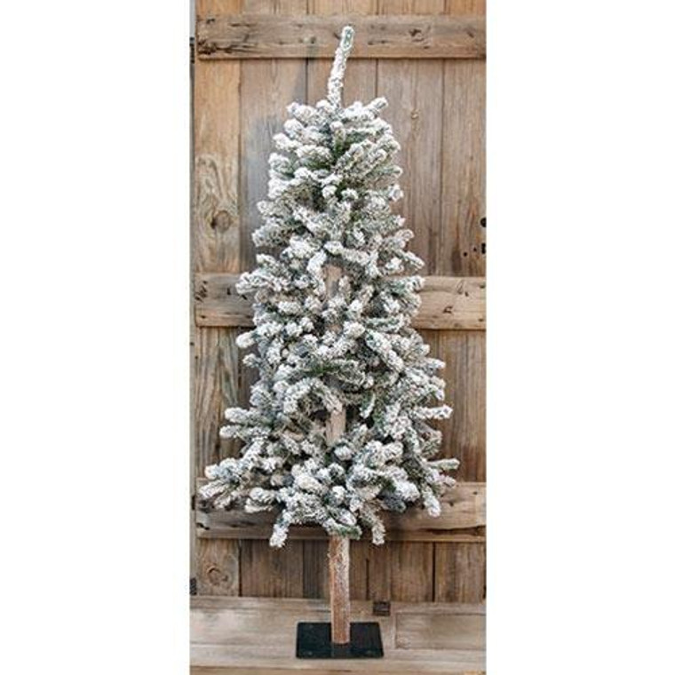 Heavy Flocked Alpine Tree 6Ft F2043 By CWI Gifts