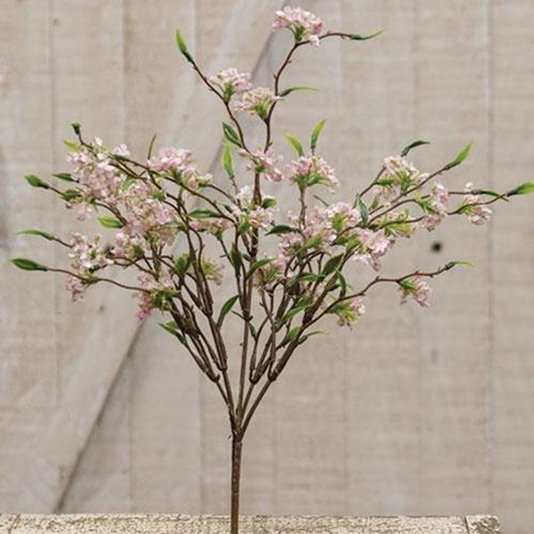 Bliss Buds Bush Light Pink 13" FCS1040 By CWI Gifts