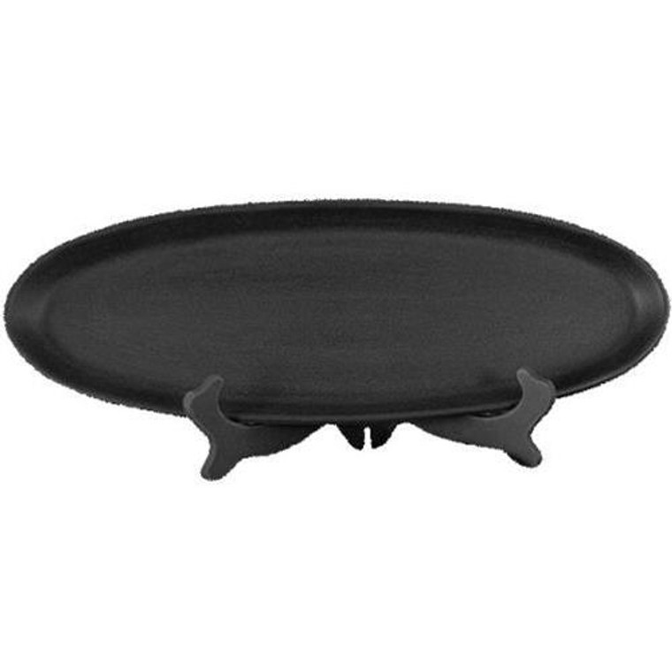 Black Oval Dish G30683BK By CWI Gifts