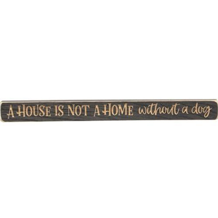 A House Is Not A Home Engraved Block 18" G90323 By CWI Gifts