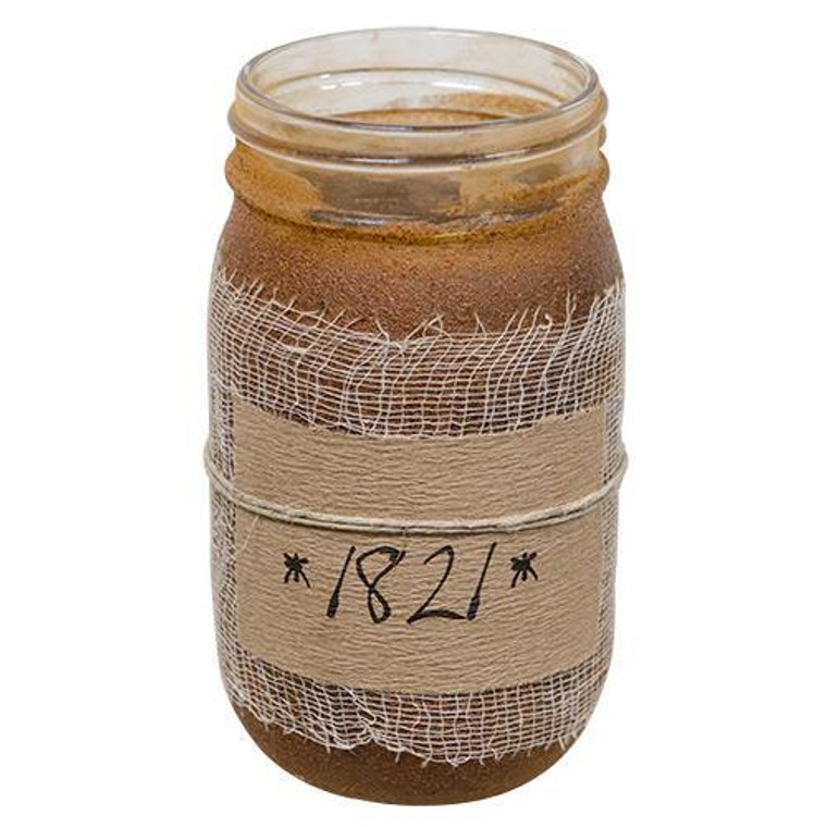 1821 Jar Candle 16Oz GBC25 By CWI Gifts
