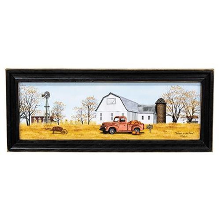 Autumn On The Farm Framed Print GKC1191618 By CWI Gifts