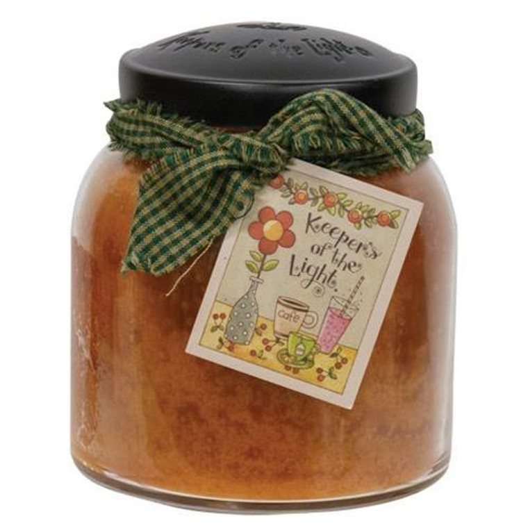 Pumpkin Chata Papa Jar Candle 34Oz W11143 By CWI Gifts