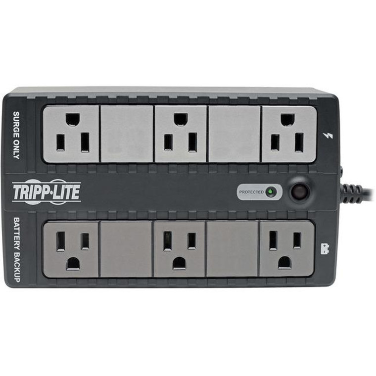 Tripp Lite Ups 350Va 210W Desktop Battery Back Up Compact 120V Usb Rj11 Pc INTERNET350U