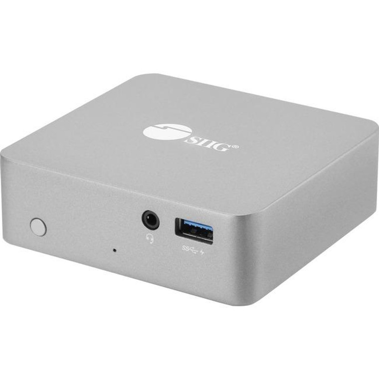 Siig Aluminum Usb-C Mini Docking Station With Pd JUDK0911S1