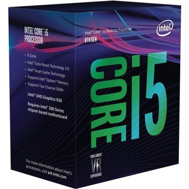 Intel Core I5 I5-8400 Hexa-Core (6 Core) 2.80 Ghz Processor - Oem Pack INTEL960619