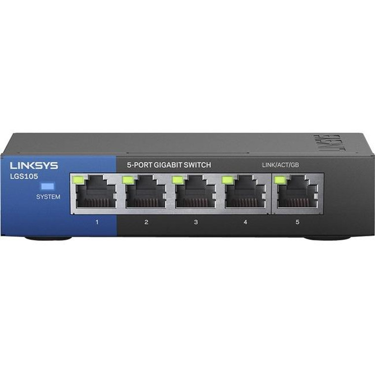 Linksys 5 Port Desktop Gigabit Switch LGS105