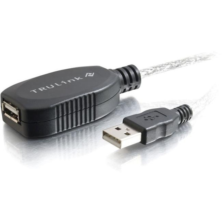 C2G 12M Usb 2.0 A Male To A Female Active Extension Cable 39000CTG