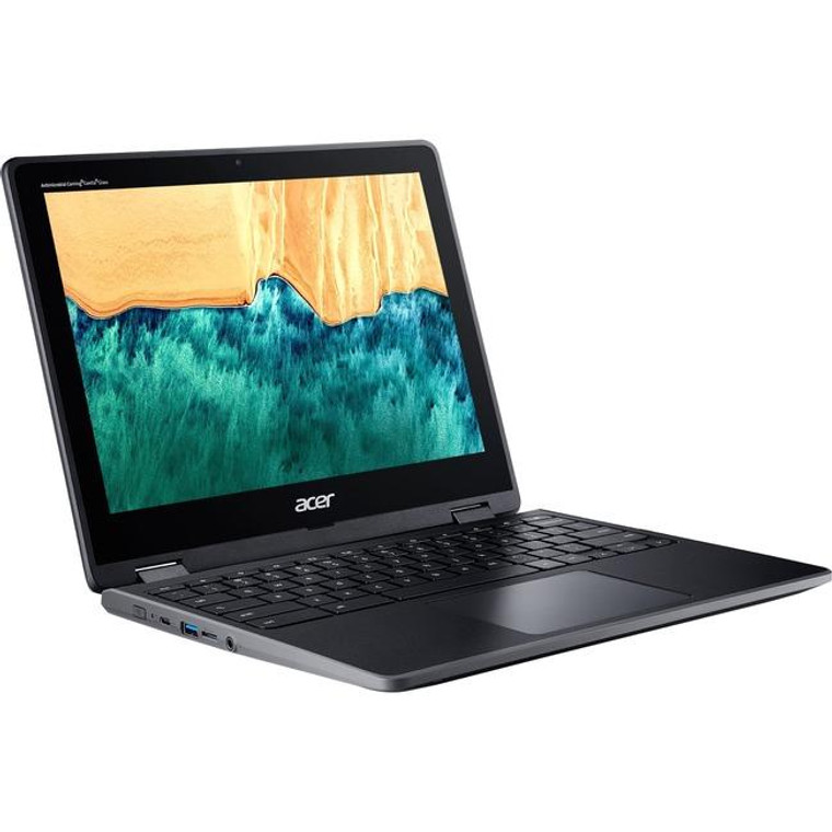 Acer Chromebook Spin 512 R851Tn-P4Vw 12" Touchscreen 2 In 1 Chromebook - 1366 X 912 - Pentium Silver N5000 - 8 Gb Ram - 64 Gb Flash Memory - Black R851TNP4VW
