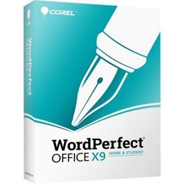 Corel Wordperfect Office V.X9 Home & Student Edition - Box Pack - 1 User CRLCD15286WI
