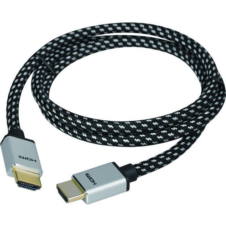 Siig Woven Braided High Speed Hdmi Cable 2M - Uhd 4Kx2K CBH20F12S1
