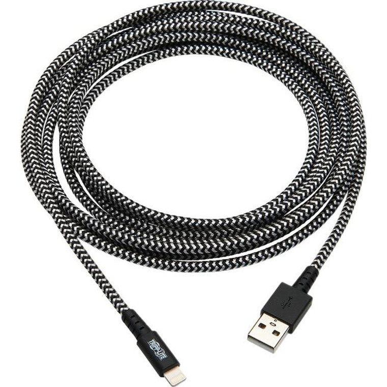 Tripp Lite Heavy Duty Lightning To Usb Sync/Charge Cable Apple Iphone Ipad 10Ft M100010HD
