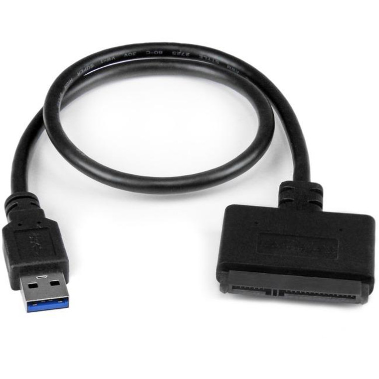 Startech.Com Usb 3.0 To 2.5" Sata Iii Hard Drive Adapter Cable W/ Uasp - Sata To Usb 3.0 Converter For Ssd / Hdd USB3S2SAT3CB
