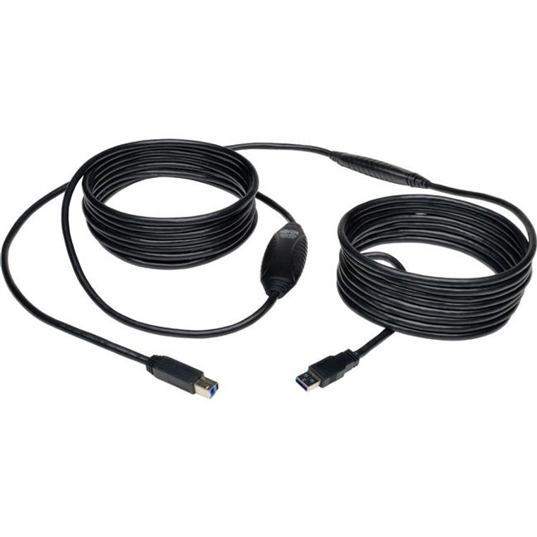 Tripp Lite 25Ft Usb 3.0 Superspeed Active Repeater Cable A Male/B Male U328025