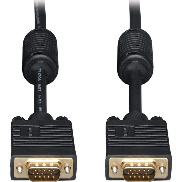 Tripp Lite Vga Rgb Coax Monitor Cable High Res Hd15 M/M 40' 40Ft P502040