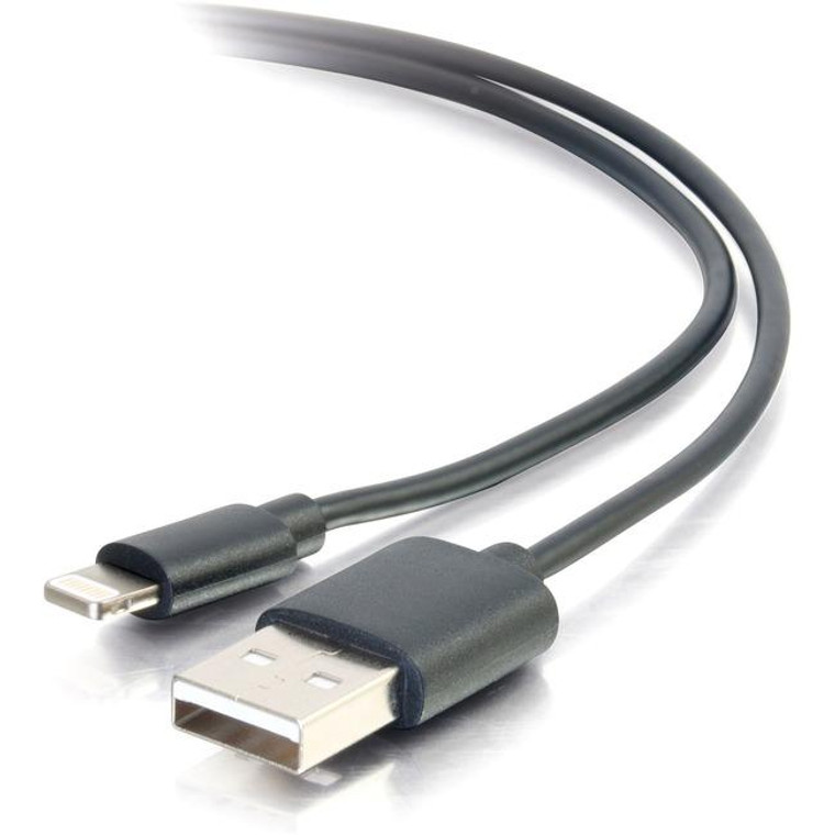 C2G 1M Usb A To Lightning Cable - Charging Cable - Iphone Cable - 3Ft Black 35499