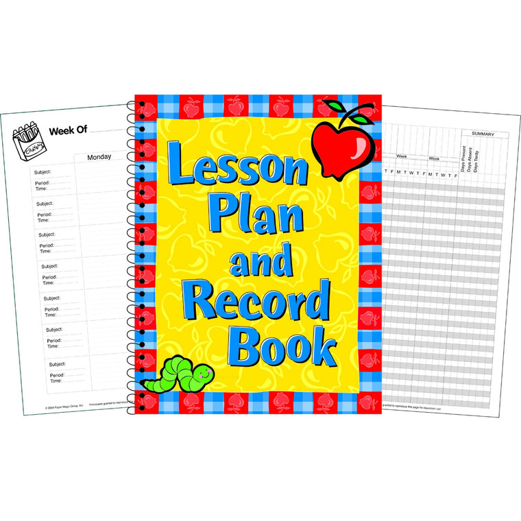 Lesson Plan And Record Book EU-866210