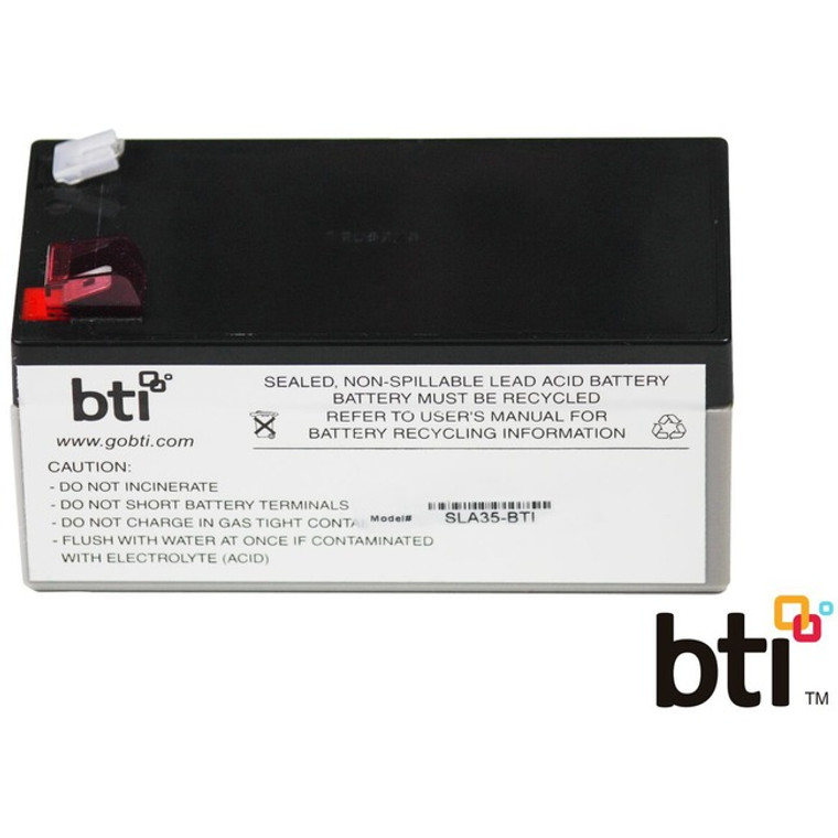 Bti Replacement Battery Rbc35 For Apc - Ups Battery - Lead Acid