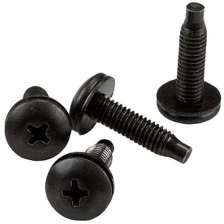 Startech.Com Server Rack Screws - 10-32 Screws - Rack Mount Screws - Network Rack Screws - 50 Pack