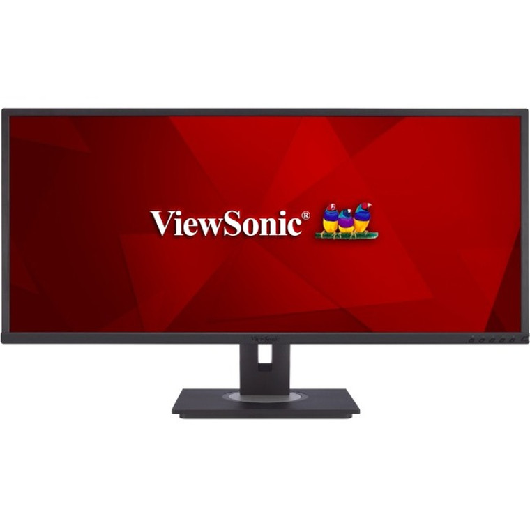 Viewsonic Vg3448 34" Wqhd Lcd Monitor - 16:9 - Black