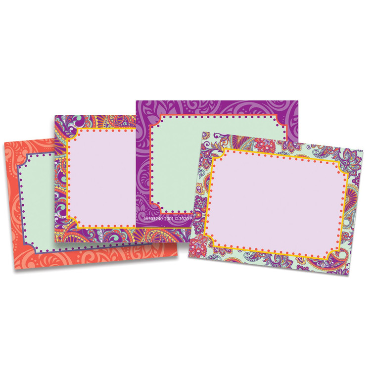 Positively Paisley Name Tags EU-650324