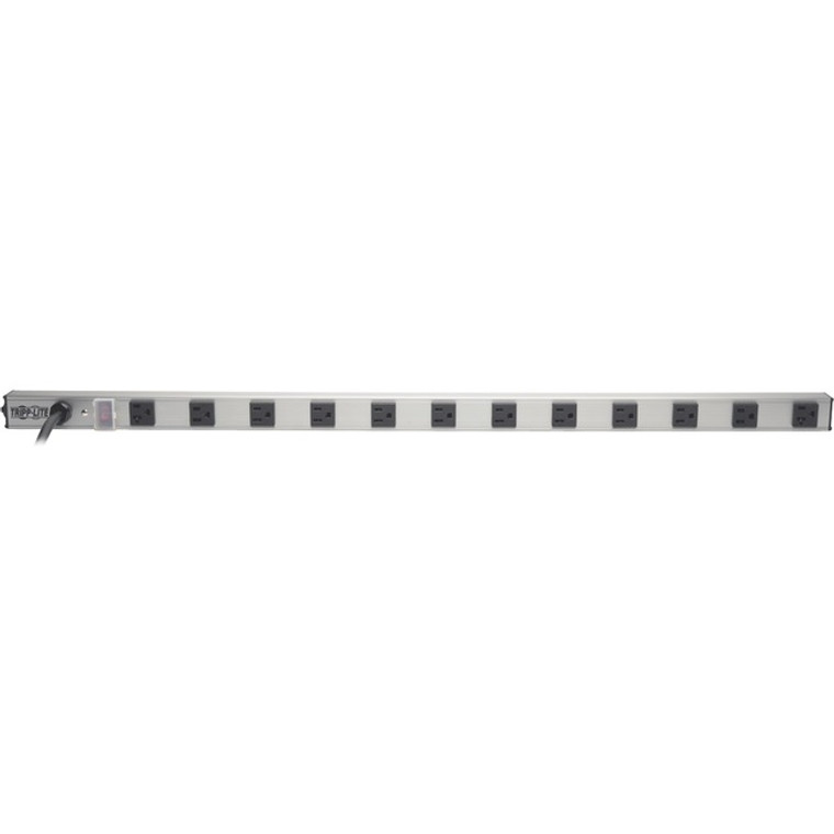 Tripp Lite Power Strip 120V 10 5-15R; 2 5-20R 15' Cord 36" Length Vertical