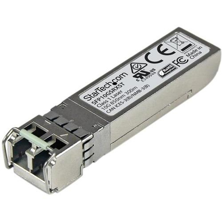 Startech.Com Cisco Sfp-10G-Sr-X Compatible Sfp+ Module - 10Gbase-Sr Fiber Optical Sfp Transceiver - Lifetime Warranty - 10 Gbps - Maximum Transfer Distance: 300 M (984 Ft.) SFP10GSRXST