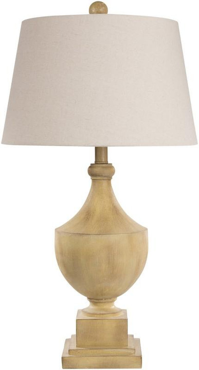 Antiqued Yellow Table Lamp ERLP-001