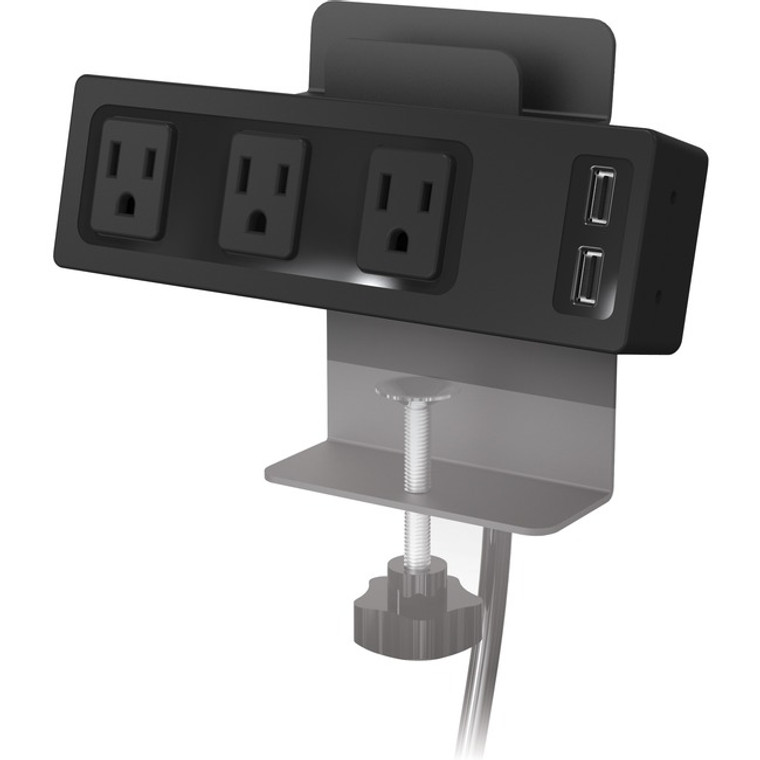 Mooreco Clamp Mount Outlet & Usb Charger