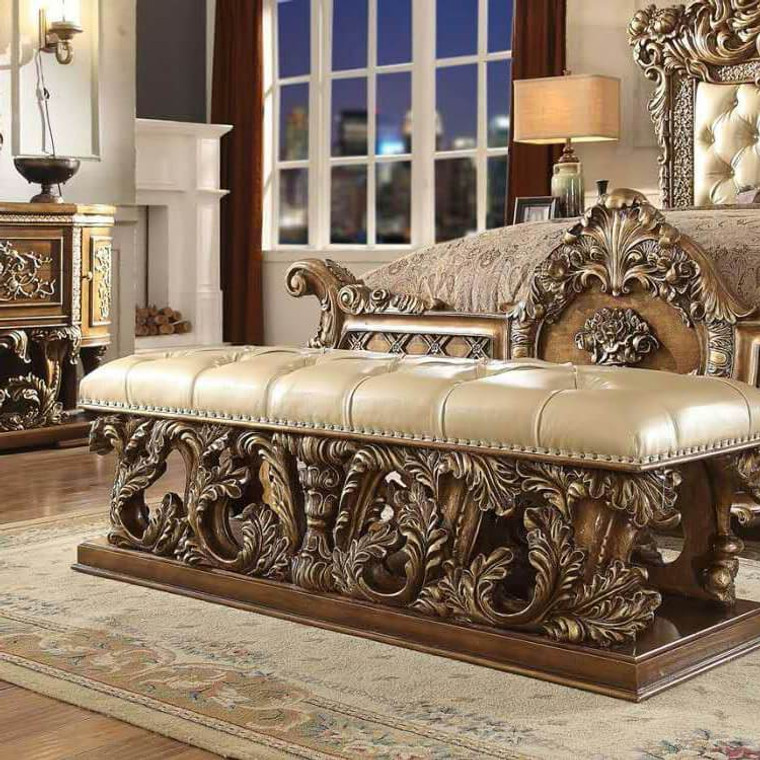 Homey Design Victorian Bench HD-BEN8018