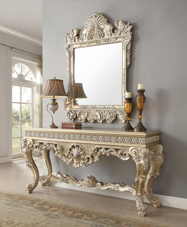 Homey Design Victorian Console Table HD-8022-CONSOLE TABLE