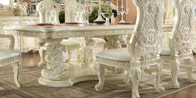 Homey Design Victorian Dining Table HD-DT8089