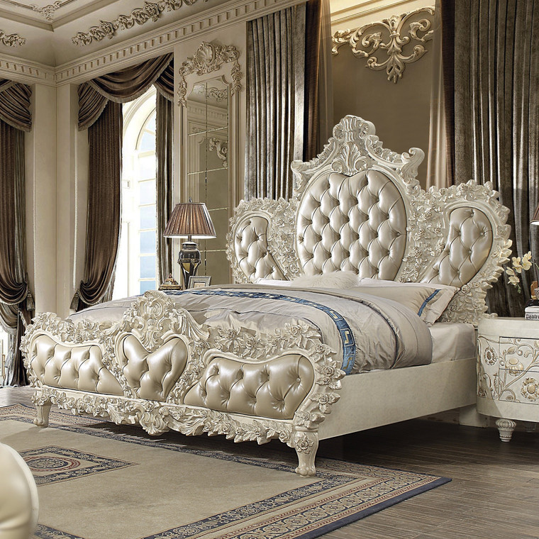 Homey Design Victorian Eastern King Bed HD-EK8030
