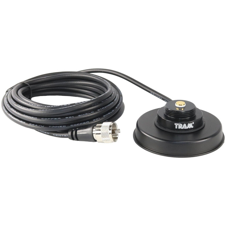 3 1/4" Magnet With Nmo Mounting, 17Ft Cable With Pl-259