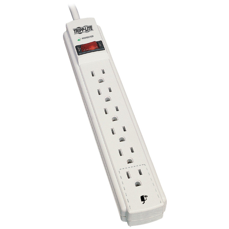 Protect It!(R) 6-Outlet Surge Protector (15Ft Cord)