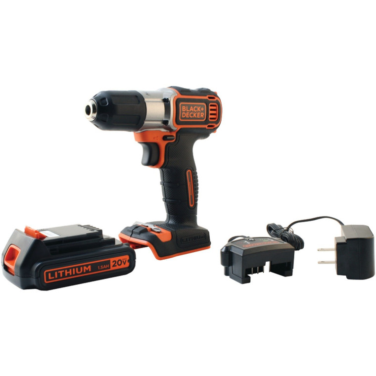 20-Volt Max* Lithium Drill/Driver With Autosense(Tm) Technology