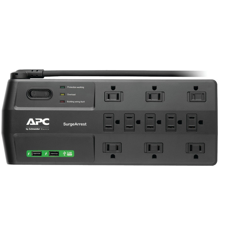 11-Outlet Surgearrest(R) Surge Protector With 2 Usb Charging Ports