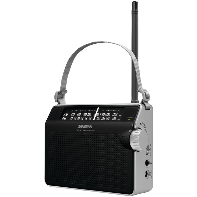 Am/Fm Compact Analog Radio (Black)