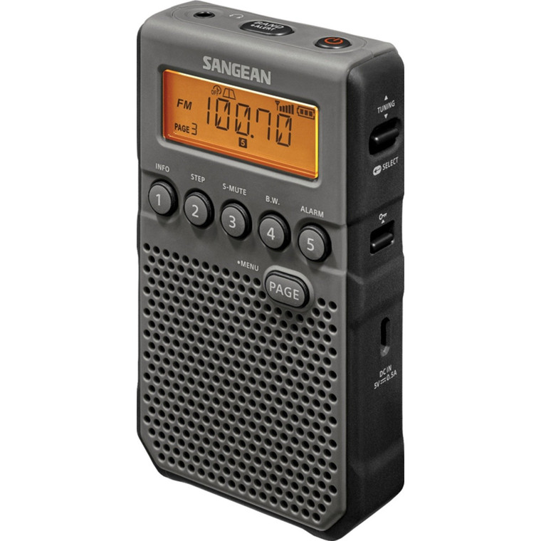 Am/Fm Weather Alert Pocket Radio (Black)