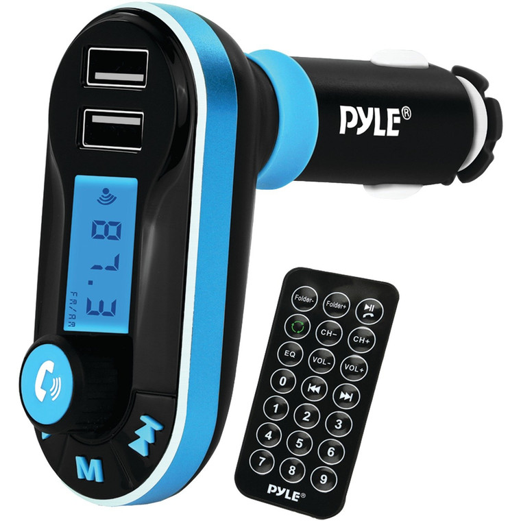 Bluetooth(R) Fm Transmitter & Hands-Free Car Charger Kit