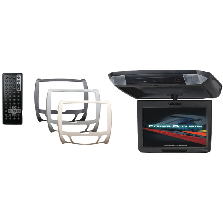 11.2" Universal Ceiling-Mount Monitor With Ir Transmitter & 3 Interchangeable Skins