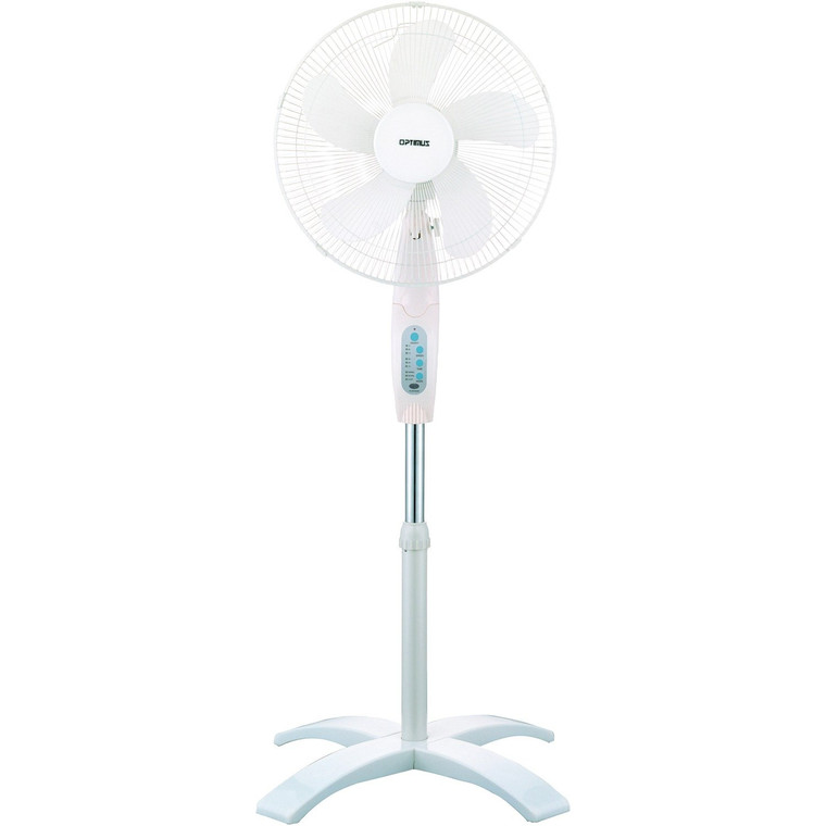 16" Wave Oscillating Stand Fan (With Remote)