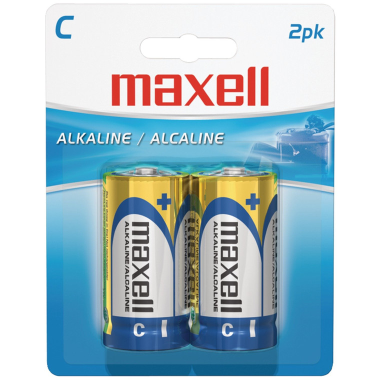 Alkaline Batteries (C; 2 Pk; Carded)
