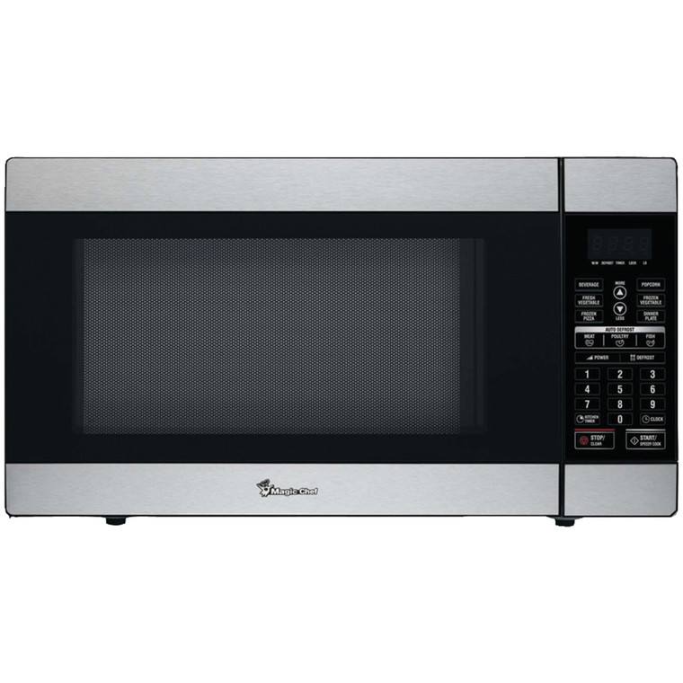 1.8 Cubic-Ft, 1,100-Watt Stainless Steel Microwave With Digital Touch