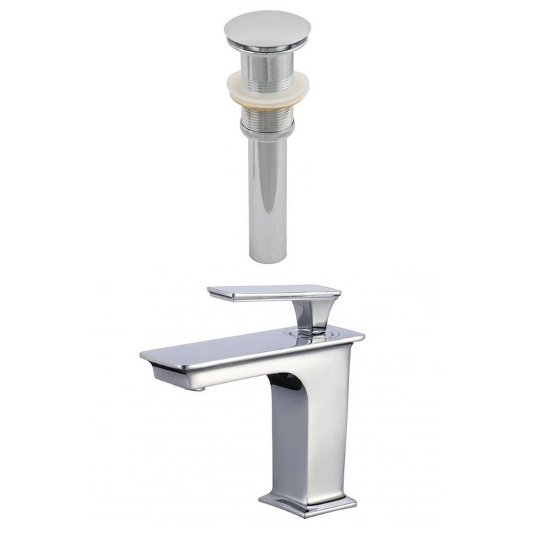 Best 1 Hole Cupc Approved Brass Faucet Set In Chrome Color - Drain Incl.