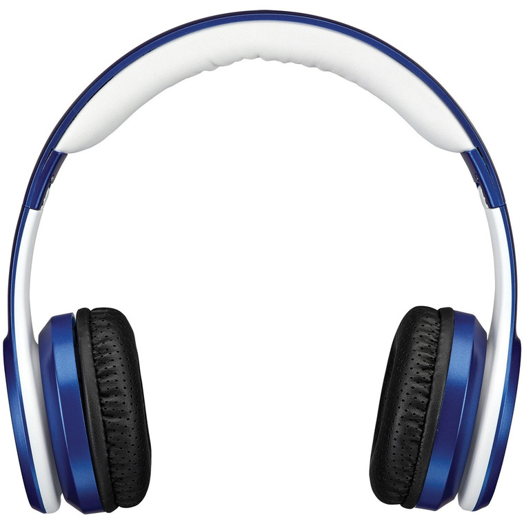 Bluetooth(R) Over-The-Ear Headphones With Microphone (Blue)